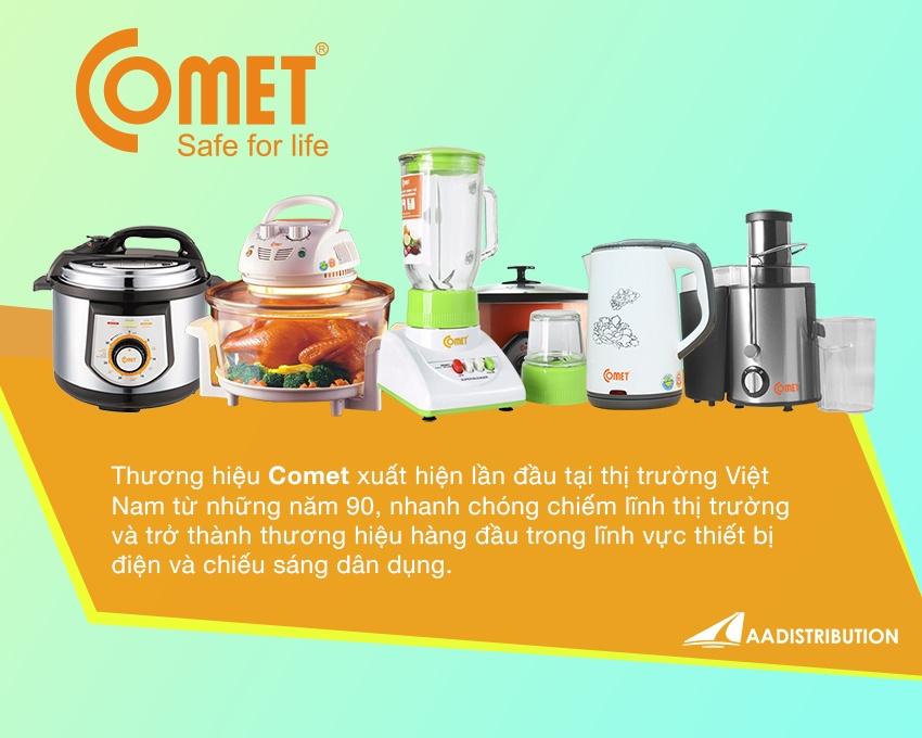 Comet là thương hiệu dân dụng của Tập đoàn Khải Hoàn Việt Nam