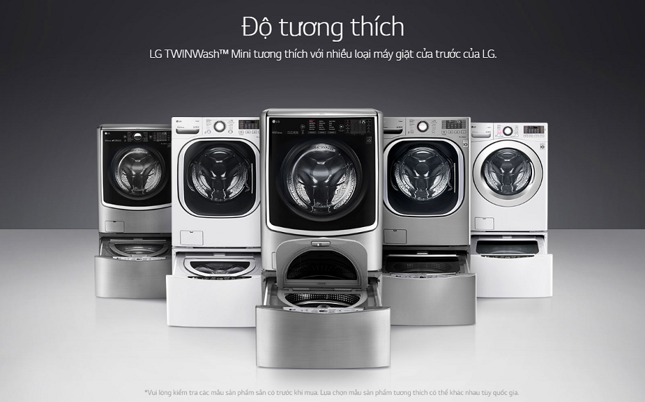 Máy giặt đời mới LG TWINWash TWC1408D4W_TG2402NTWW