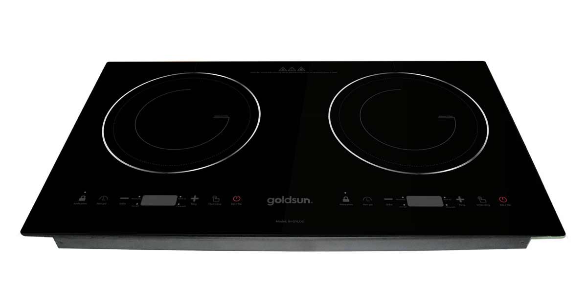 Thiết kế tiện lợi của bếp điện từ Goldsun Premium