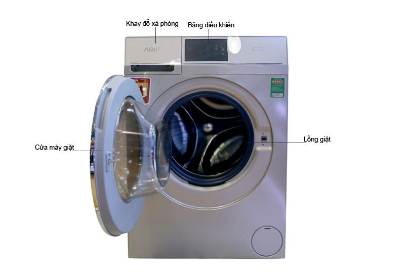 Máy giặt sấy Aqua Inverter 10.5Kg cho không gian gia đình bạn thêm sang trọng