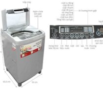 Máy giặt cửa trên loại nào tốt nhất : LG Sharp Electrolux Aqua