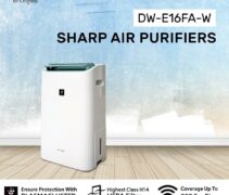 Review máy lọc không khí và hút ẩm Sharp DW-E16FA-W tốt không, giá bán