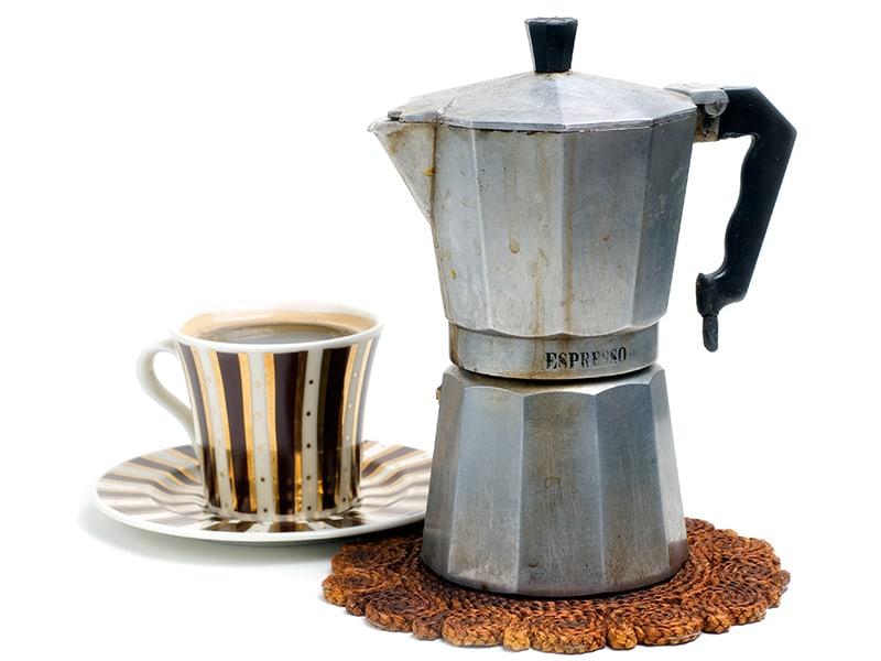 Máy pha cà phê bán tự động chỉ sử dụng bột pha cà phê