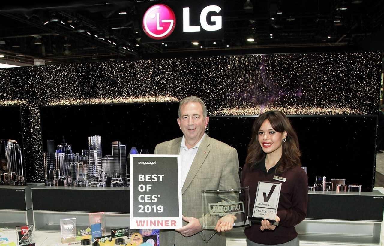 LG nhận được Giải thưởng công nghệ tiên tiến Innovation Awards CES 2019 tại Las Vegas cho dòng sản phẩm chăm sóc quần áo bằng hơi nước