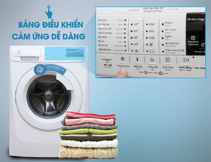 Cách vận hành máy giặt Electrolux EWF10744