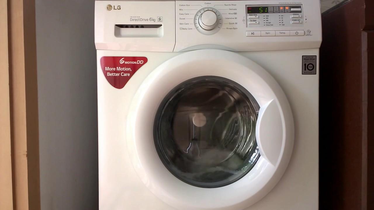 Máy giặt LG direct drive 6kg cho gia đình nhỏ