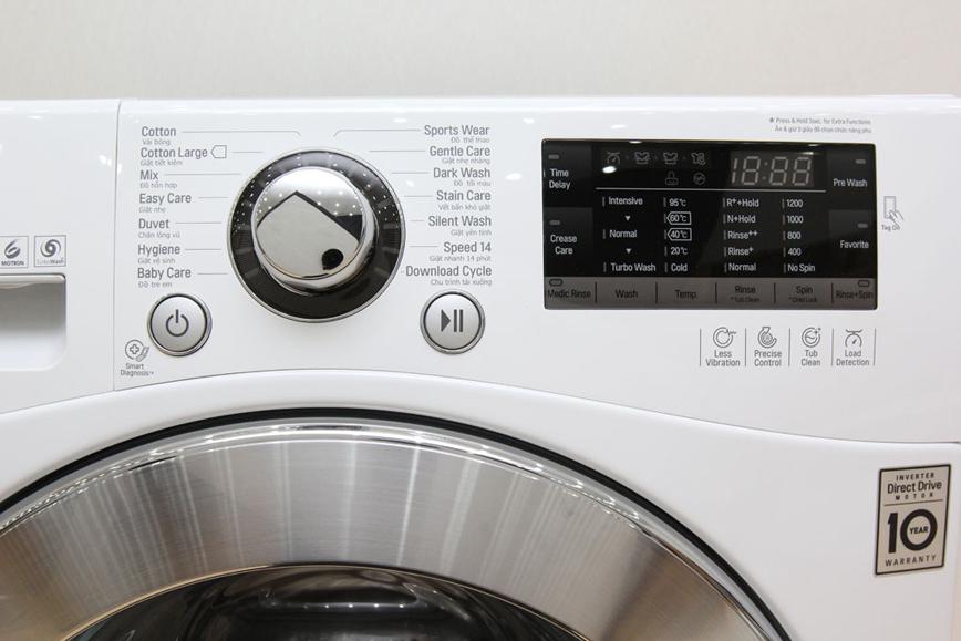 Tính năng máy giặt LG FC1409S2W