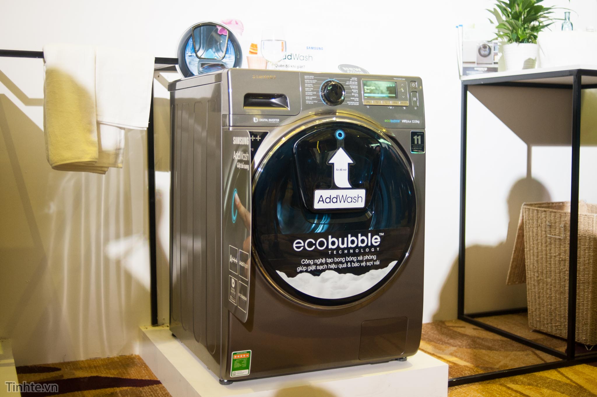 Máy giặt Samsung Add Wash và công nghệ Eco bubble