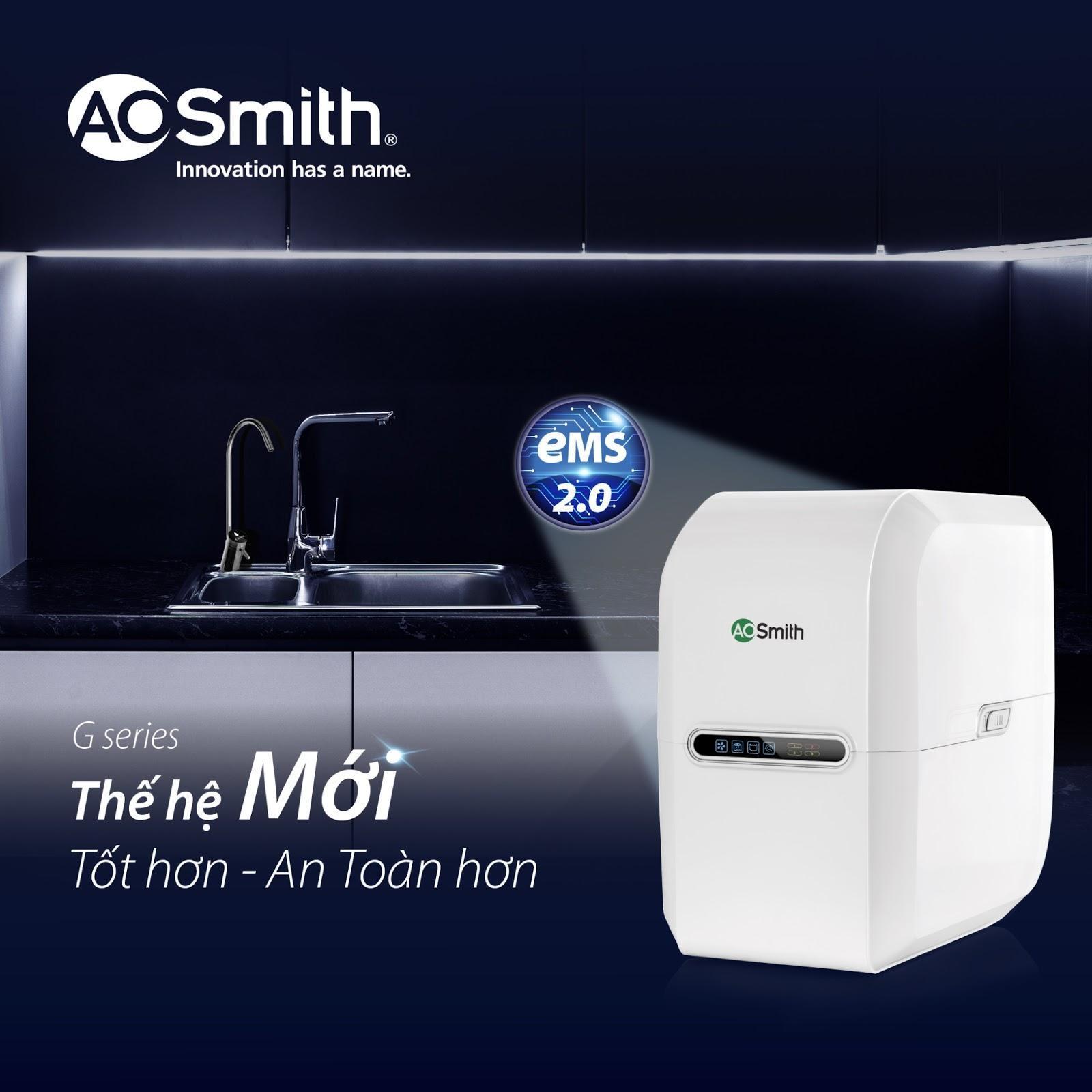 Máy lọc nước A. O. Smith G2 sở hữu nhiều tính năng ưu việt 