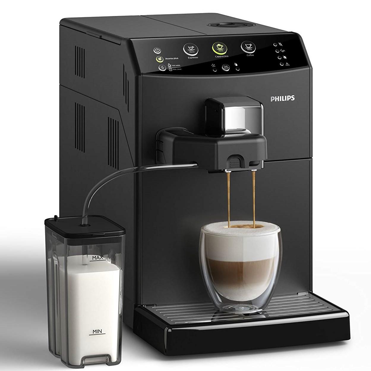 Máy pha cà phê Philips màu đen cá tính mạnh mẽ