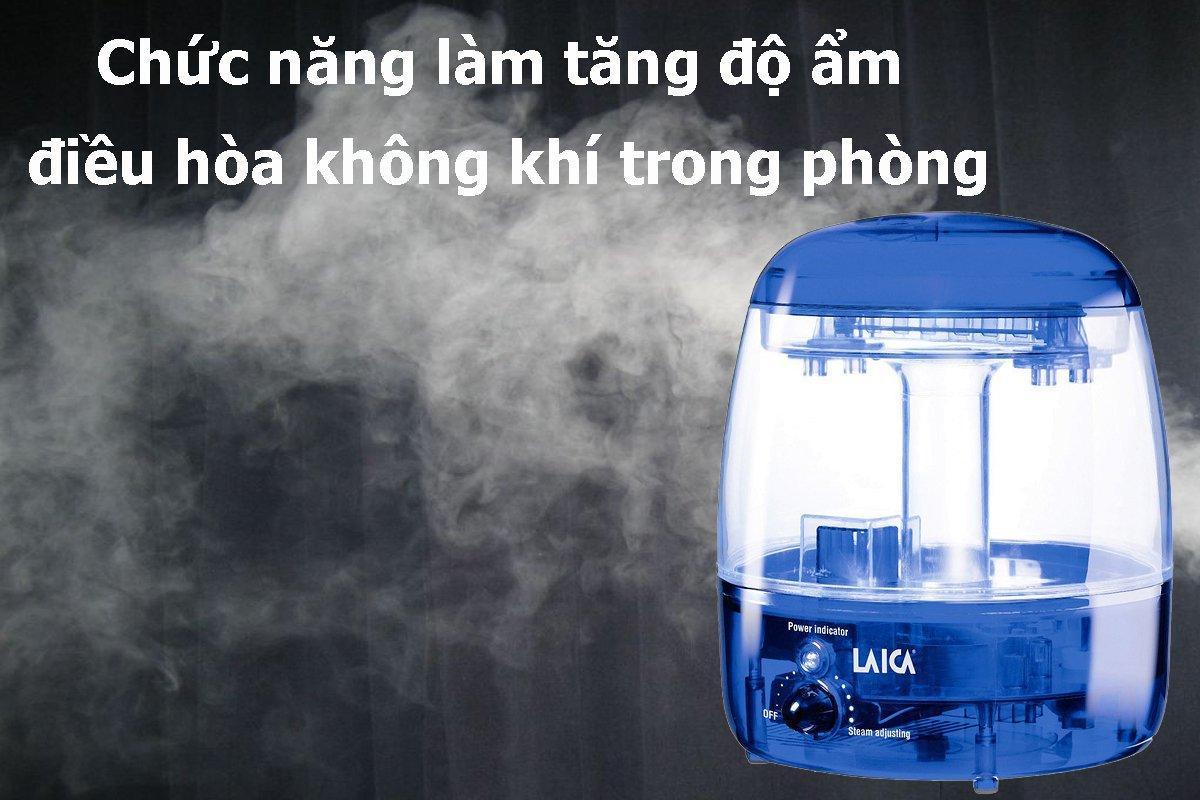 Máy tạo ẩm của Laica, sản phẩm tạo ẩm tốt cho sức khỏe gia đình bạn