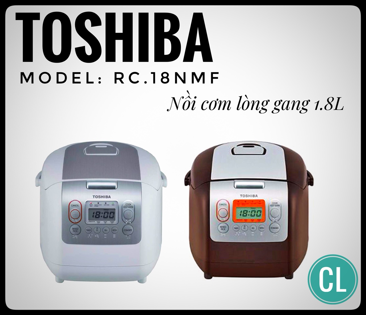 Mua nồi cơm điện tử Toshiba loại nào tốt nhất 
