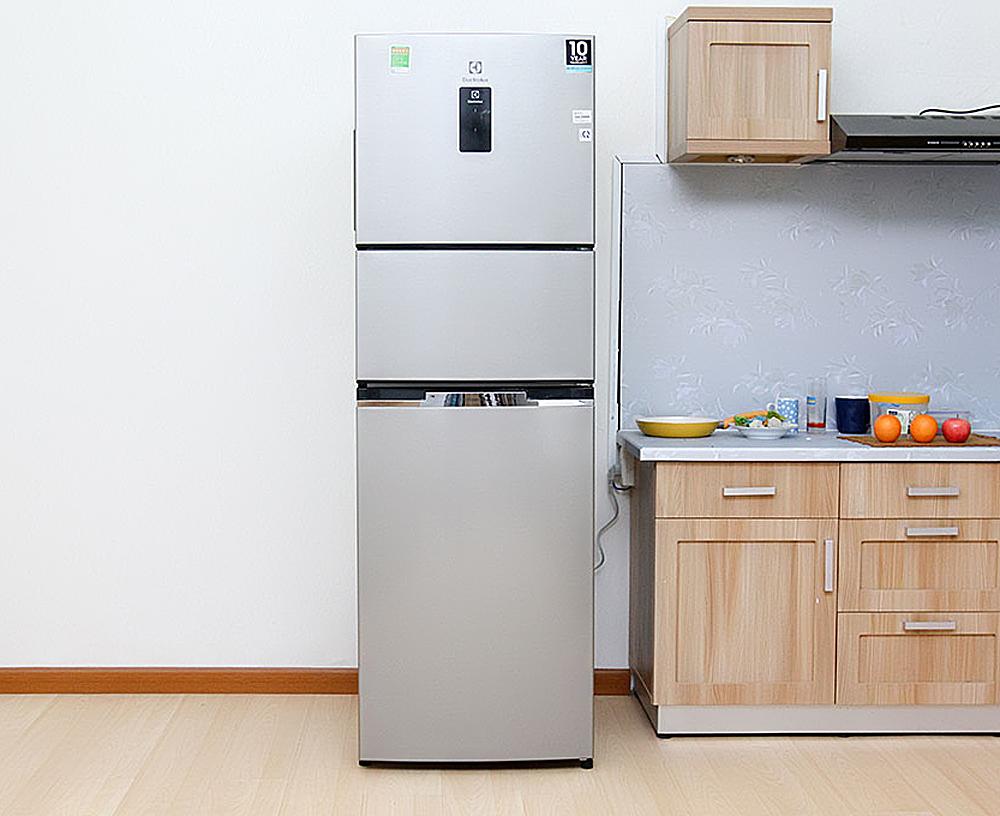 Tủ lạnh Electrolux làm nổi bật không gian bếp hiện đại 