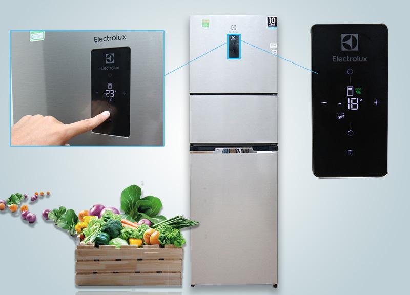 Tủ lạnh Electrolux EME3700 sở hữu thiết kế sang trọng, phù hợp với nhiều không gian gia đình