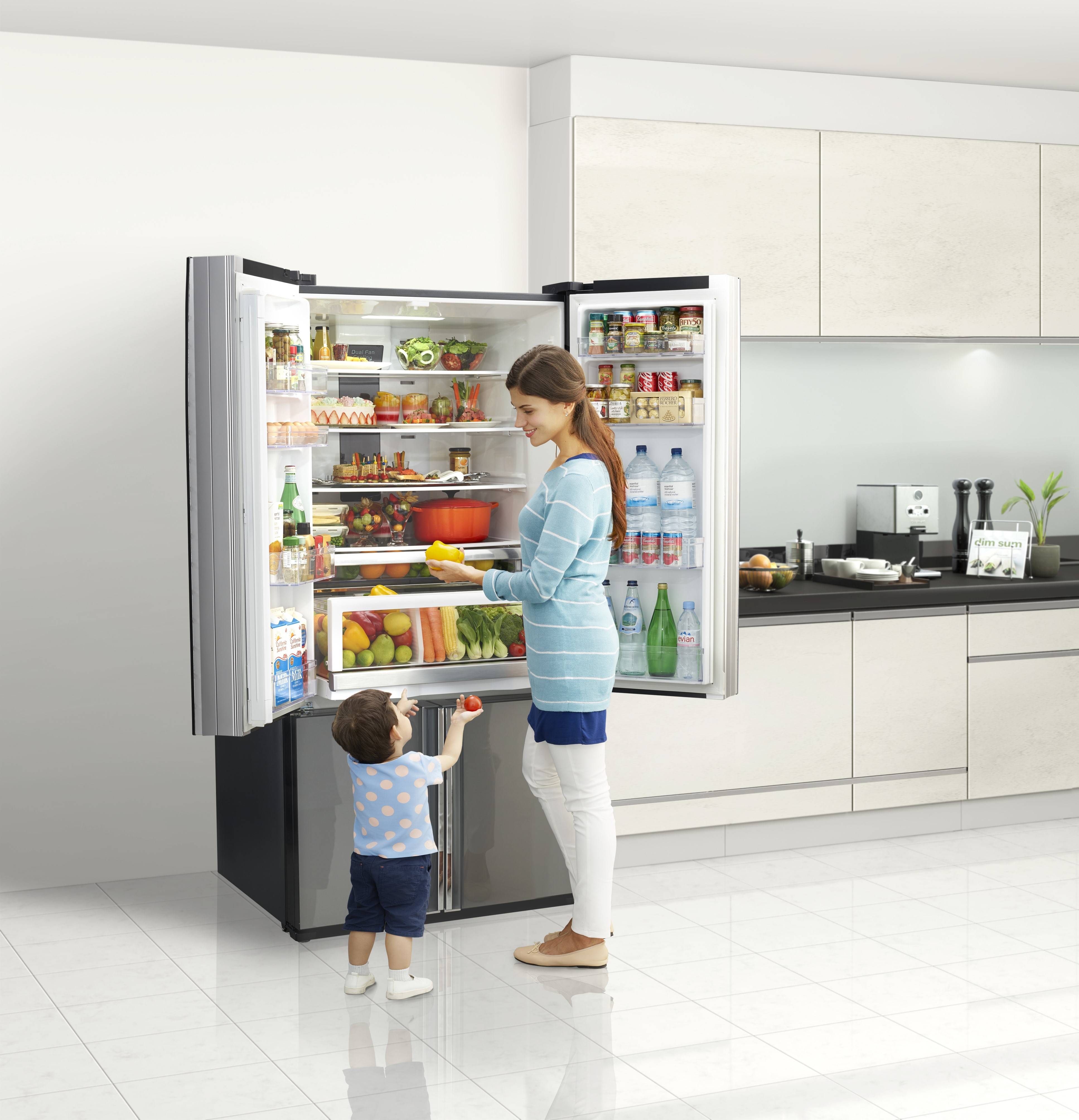 Thiết kế tủ lạnh Hitachi có kiểu dáng thân thiện và hiện đại