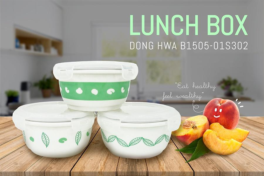 Dong Hwa B1505-01S302 có thiết kế đẹp mắt giúp bạn ăn ngon miệng hơn 