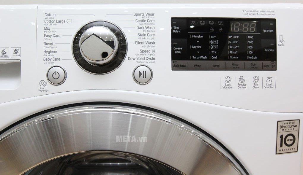 Chức năng vắt (Spin) của máy giặt LG