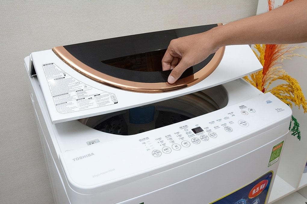 Máy giặt Toshiba cửa trên có nhiều chế độ bổ sung thông minh