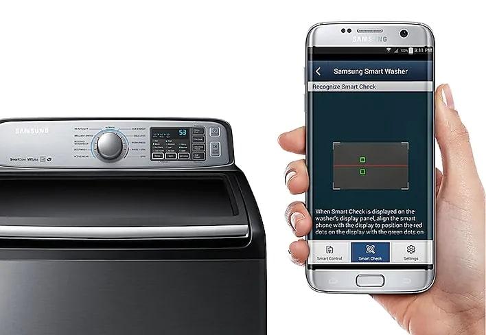 Cách kết nối giữa máy giặt Samsung và điện thoại để sử dụng tính năng Smart Care