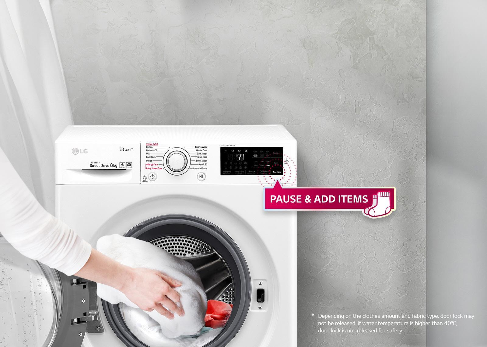 Máy giặt sấy LG thiết kế tinh tế, ấn tượng