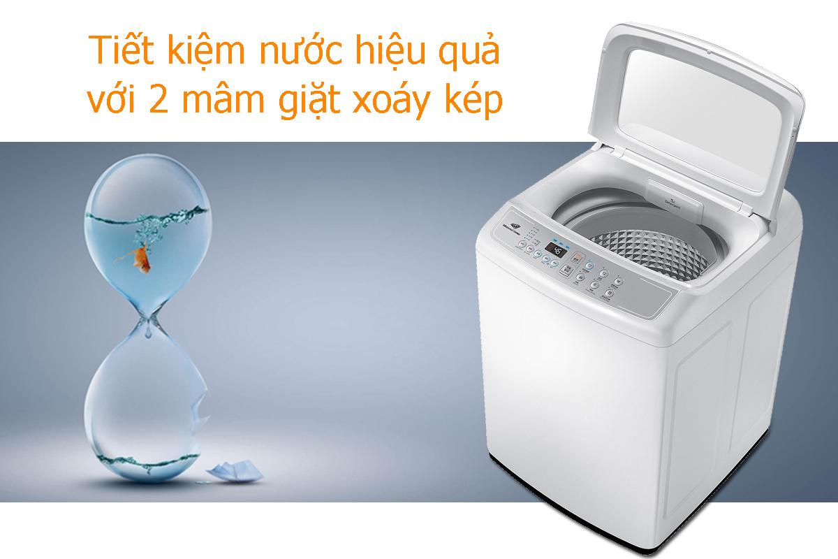 Máy giặt cửa trên loại nào tốt? Dòng máy giặt Samsung tích hợp nhiều chế độ thông minh, tính năng hiện đại 