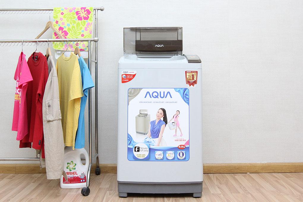 Máy giặt AQUA ASW-DQ90ZT sử dụng 9 chế độ giặt