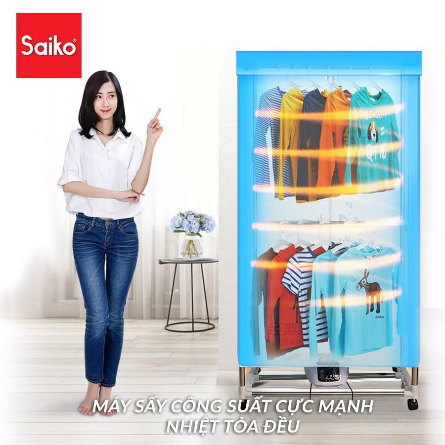 Máy sấy quần áo Saiko công suất lớn
