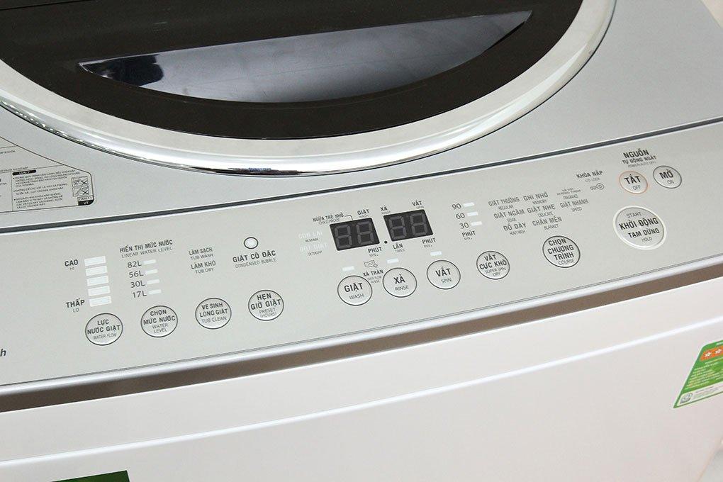 Máy giặt Toshiba giặt sạch chỉ trong 12 phút 