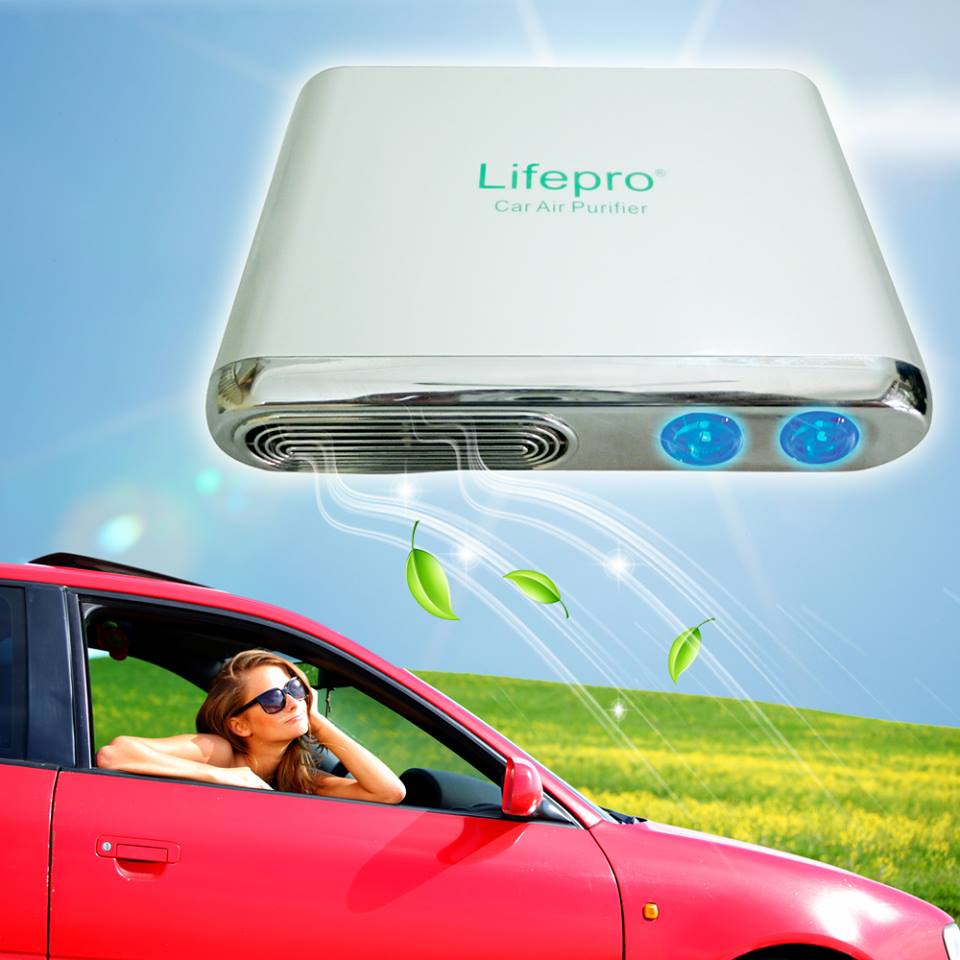 Máy lọc không khí và khử mùi trên ôtô Lifepro rất được ưa chuộng