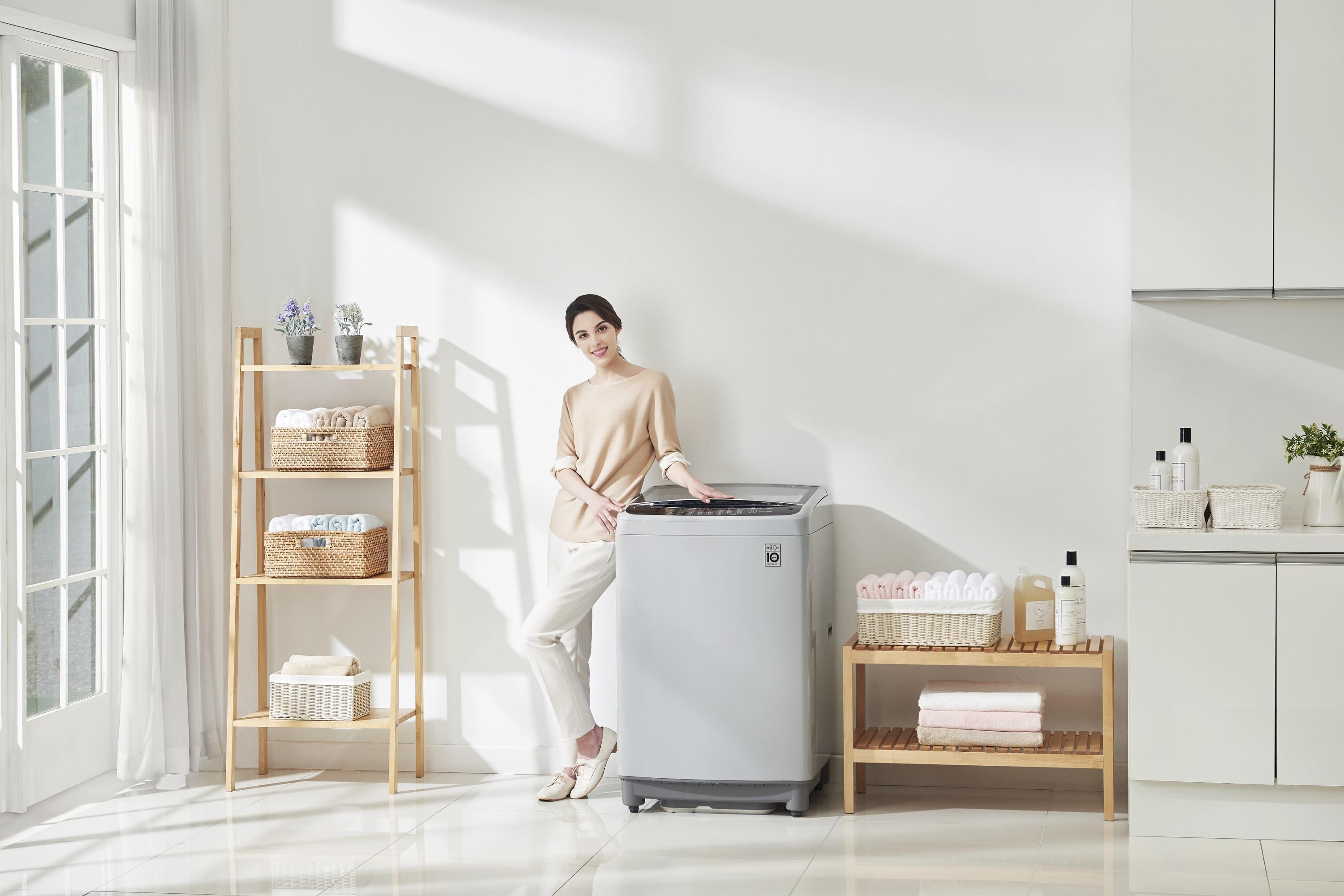 Máy giặt LG có thiết kế hiện đại cùng các công nghệ giặt sạch vượt trội 