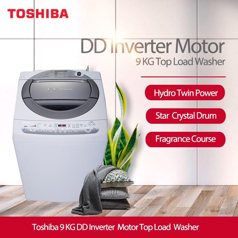 Thiết kế máy giặt lồng đứng là ưu điểm nổi bật của Toshiba (Nguồn: pico.vn)
