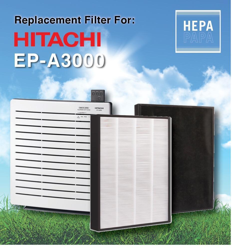 Máy lọc Hitachi EP-A3000 sử dụng công nghệ lọc 3 lớp giúp loại bỏ vi khuẩn, mùi hôi hiệu quả
