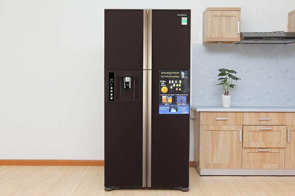 Thiết kế tủ lạnh Hitachi tinh xảo, sang trọng