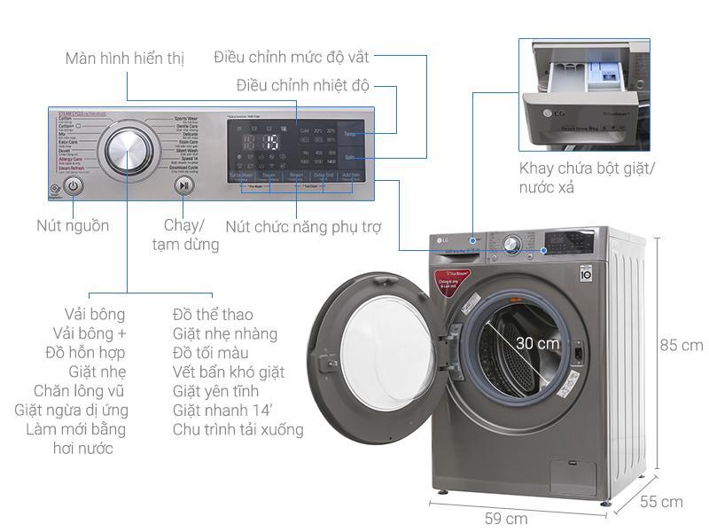 Máy giặt LG FC1409S2E