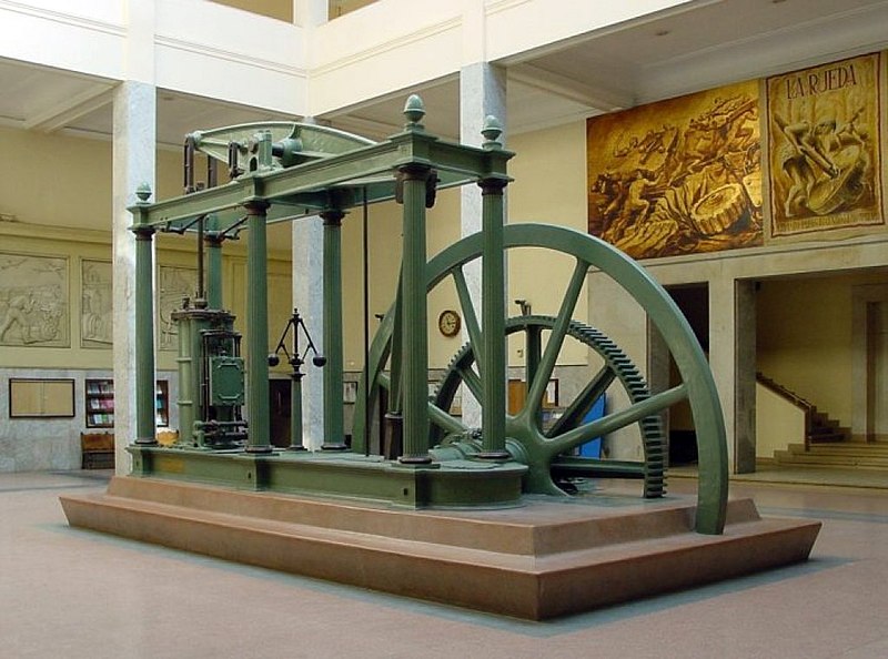 Mô hình động cơ hơi nước của James Watt